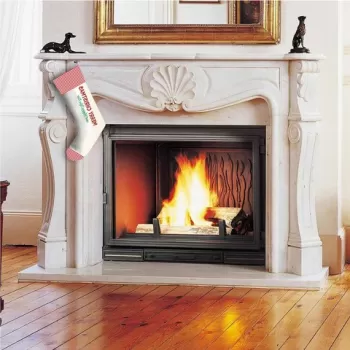 Soseta decorativa Christmas, Crp001, 35x18 cm, Bumbac, Multicolor imagine