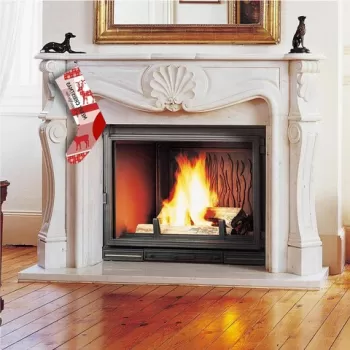 Soseta decorativa Christmas, Crp005, 35x18 cm, Bumbac, Multicolor imagine
