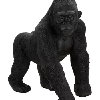 Statueta decorativa, Gorilla, Mauro Ferretti, 35 x 21.5 x 37.5 cm, polirasina, negru imagine