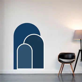 Sticker decorativ, MB-00104, 70 x 100 cm, Multicolor imagine