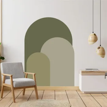 Sticker decorativ, MB-00111, 70 x 100 cm, Multicolor imagine