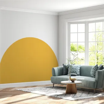 Sticker decorativ, MB-00112, 100 x 60 cm, Galben imagine