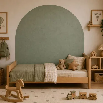 Sticker decorativ, MB-00118C, Vinil, Dimensiuni: 95 x 150 cm, Verde imagine