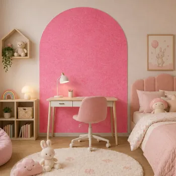 Sticker decorativ, MB-00120B, Vinil, Dimensiuni: 95 x 150 cm, Roz imagine