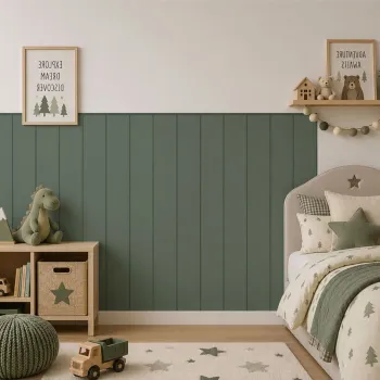 Sticker decorativ, MB-00123A, Vinil, 95 x 95 cm, Verde imagine