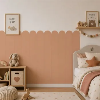 Sticker decorativ, MB-00128B, Vinil, Dimensiuni: 95 x 150 cm, Roz pudra imagine