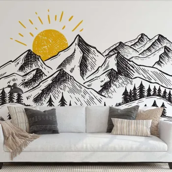 Sticker decorativ, MDK-00110, Vinil, Dimensiune: 100 x 100 cm, Multicolor imagine
