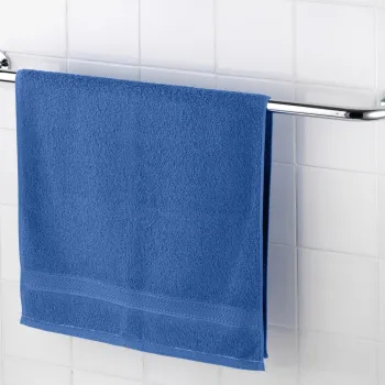 Suport pentru prosoape Basic, Wenko, 86x9.5x6 cm, inox, argintiu lucios imagine