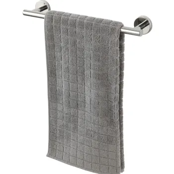 Suport pentru prosoape Bosio Shine, Wenko, 40x7x5.5 cm, inox, argintiu lucios imagine