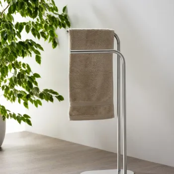 Suport pentru prosoape Levante, Wenko, 30x17x79 cm, inox, argintiu mat imagine