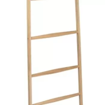Suport pentru prosoape, Wenko, Acina Ladder, 55 x 21 x 170.5 cm, lemn, natur imagine