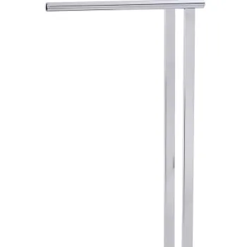 Suport pentru prosoape, Wenko, Lava, 42 x 81 x 20 cm, inox/sticla imagine