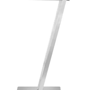 Suport pentru prosoape, Wenko, Lirio, 20 x 40 x 76.5 cm, inox, gri imagine