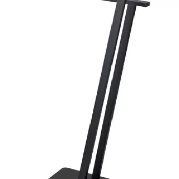 Suport pentru prosoape, Wenko, Lirio Black Matt, 20 x 40 x 76.5 cm, metal, negru imagine