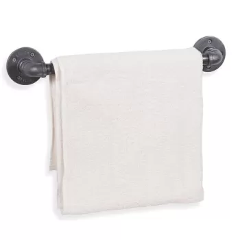 Suport pentru prosop BoruRaf099, Evila Originals, 47x7x7 cm, negru imagine