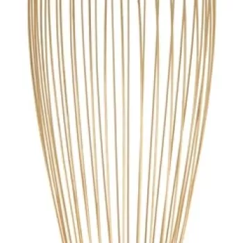 Suport pentru umbrele Fashion, Mauro Ferretti, 28x69 cm, fier, auriu imagine