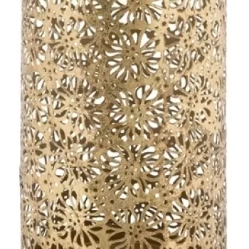Suport pentru umbrele Fiori Glam, Mauro Ferretti, O 24x42 cm, fier, auriu imagine