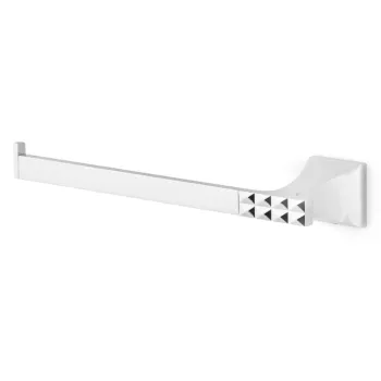 Suport prosoape baie Parthenon, 27.7x7.6x4.5 cm, alama, argintiu imagine