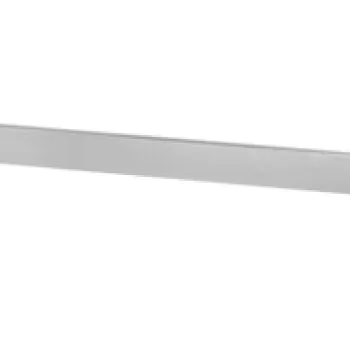 Suport prosoape de baie, Wenko, Turbo-Loc, Genova Matt, 61 x 4.4 x 7.6 cm, inox, gri imagine