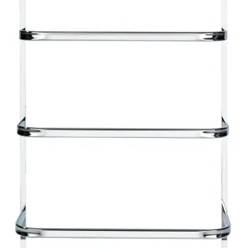 Suport suspendabil pentru prosoape, Wenko, Iripinia, 54.5 x 77.5 x 21.5 cm, inox, argintiu imagine