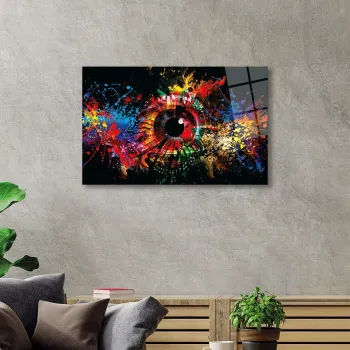 Tablou decorativ, 0708, Sticla temperata, Dimensiuni: 70 x 110 cm, Multicolor imagine