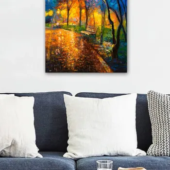 Tablou decorativ, 1066486481-5070, Cadru: 100% LEMN (grosime: 3 cm), Multicolor imagine