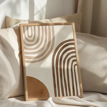 Tablou decorativ, 108333, LEMN SOLID, Fata: 100% PVC STICLA, Multicolor imagine
