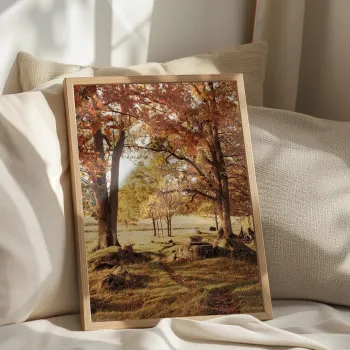 Tablou decorativ, 108354, LEMN SOLID, Fata: 100% PVC STICLA, Multicolor imagine