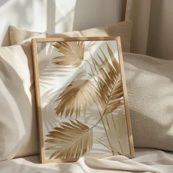 Tablou decorativ, 108380, LEMN SOLID, Fata: 100% PVC STICLA, Multicolor imagine