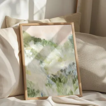 Tablou decorativ, 108544, LEMN SOLID, Fata: 100% PVC STICLA, Multicolor imagine