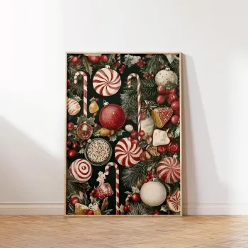Tablou decorativ, 108786, LEMN SOLID, Fata: 100% PVC STICLA, Multicolor imagine