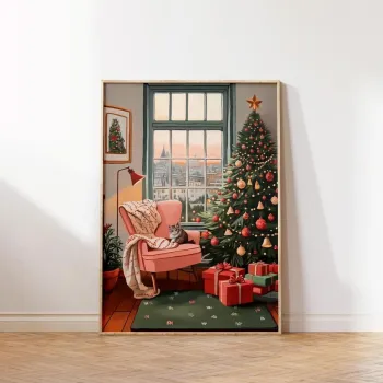 Tablou decorativ, 108802, LEMN SOLID, Fata: 100% PVC STICLA, Multicolor imagine