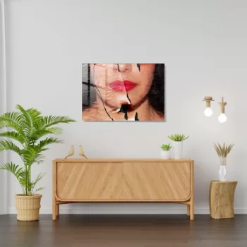 Tablou decorativ, 1106, Sticla temperata, 50 x 70 cm, Multicolor imagine