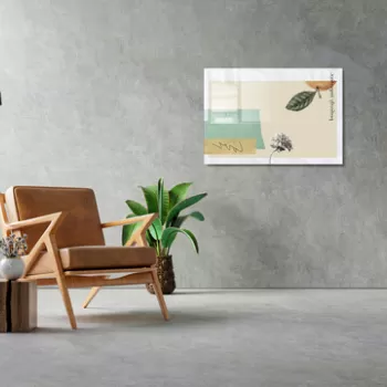 Tablou decorativ, 1109, Sticla temperata, 50 x 70 cm, Multicolor imagine