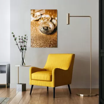 Tablou decorativ, 1130, Sticla temperata, 30 x 45 cm, Multicolor imagine