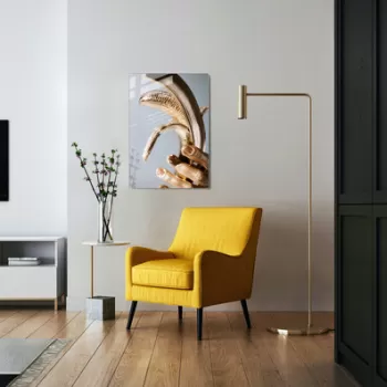 Tablou decorativ, 1134, Sticla temperata, 70 x 100 cm, Multicolor imagine