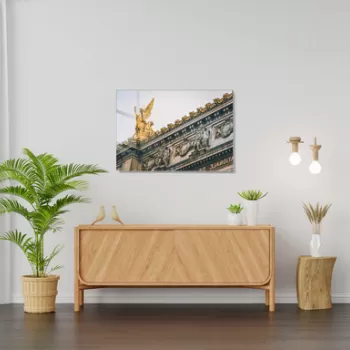 Tablou decorativ, 1140, Sticla temperata, 50 x 70 cm, Multicolor imagine