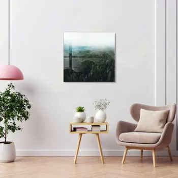 Tablou decorativ, 1142, Sticla temperata, Dimensiune: 40 x 40 cm, Multicolor imagine