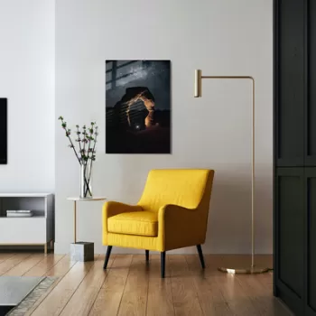 Tablou decorativ, 1145, Sticla temperata, 50 x 70 cm, Multicolor imagine