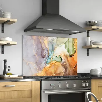 Tablou decorativ, 1148 (70 x 100), Sticla temperata, 70 x 100 cm, Multicolor imagine