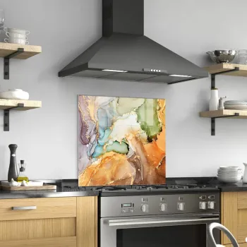 Tablou decorativ, 1148, Sticla temperata, Dimensiune: 60 x 60 cm, Multicolor imagine