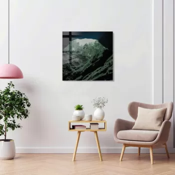 Tablou decorativ, 1151, Sticla temperata, Dimensiune: 40 x 40 cm, Multicolor imagine