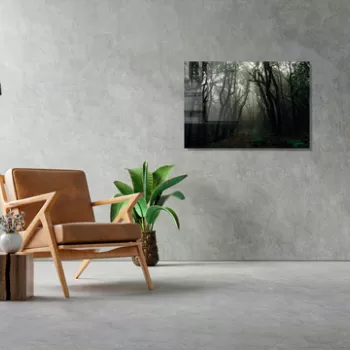 Tablou decorativ, 1155, Sticla temperata, 30 x 45 cm, Multicolor imagine