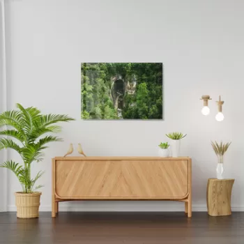 Tablou decorativ, 1158, Sticla temperata, 30 x 45 cm, Multicolor imagine