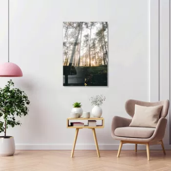 Tablou decorativ, 1168, Sticla temperata, 50 x 70 cm, Multicolor imagine