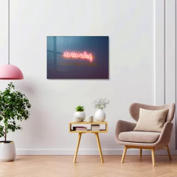 Tablou decorativ, 1175, Sticla temperata, 70 x 100 cm, Multicolor imagine