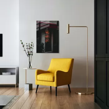 Tablou decorativ, 1176, Sticla temperata, 50 x 70 cm, Multicolor imagine