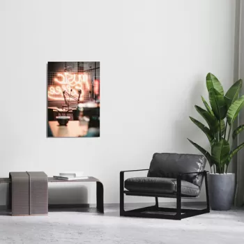 Tablou decorativ, 1179, Sticla temperata, 70 x 100 cm, Multicolor imagine