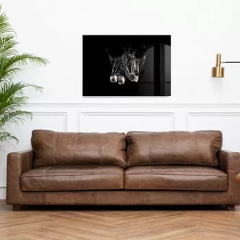 Tablou decorativ, 1181, Sticla temperata, 30 x 45 cm, Multicolor imagine