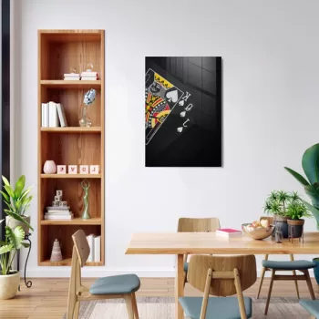 Tablou decorativ, 1182, Sticla temperata, 50 x 70 cm, Multicolor imagine